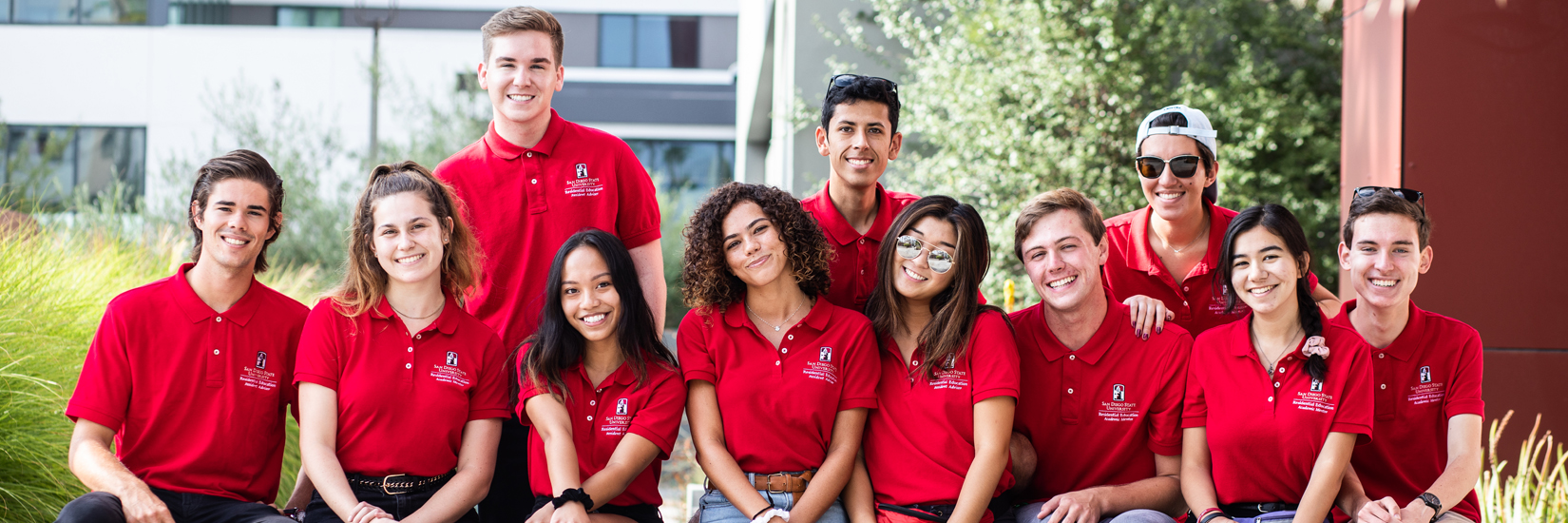 smiling students